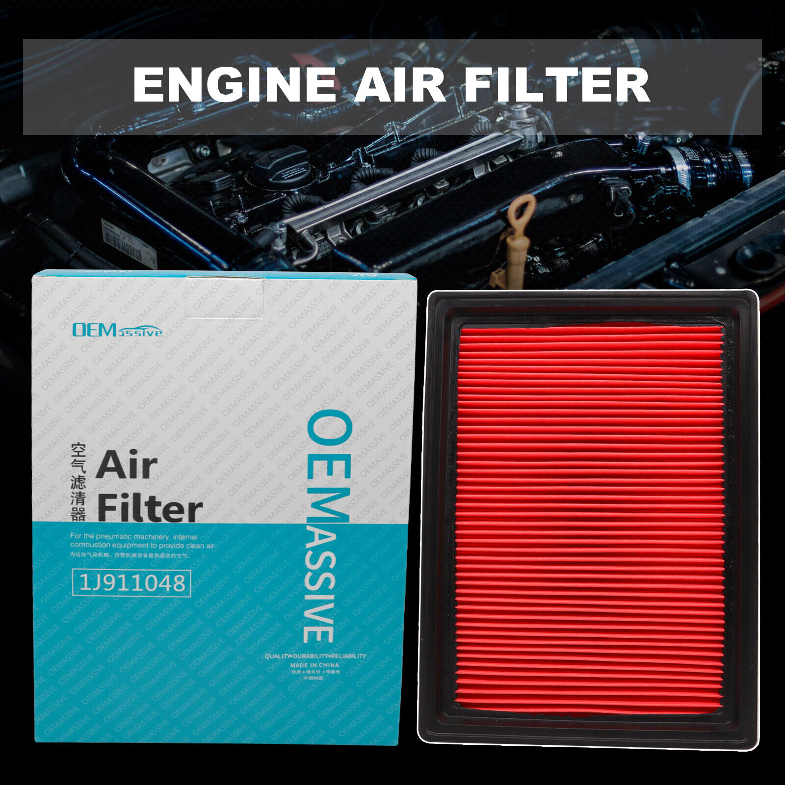 16546-30P00 Engine Air Filter Car For Nissan 300ZX Juke Infiniti FX35 M56 Auto