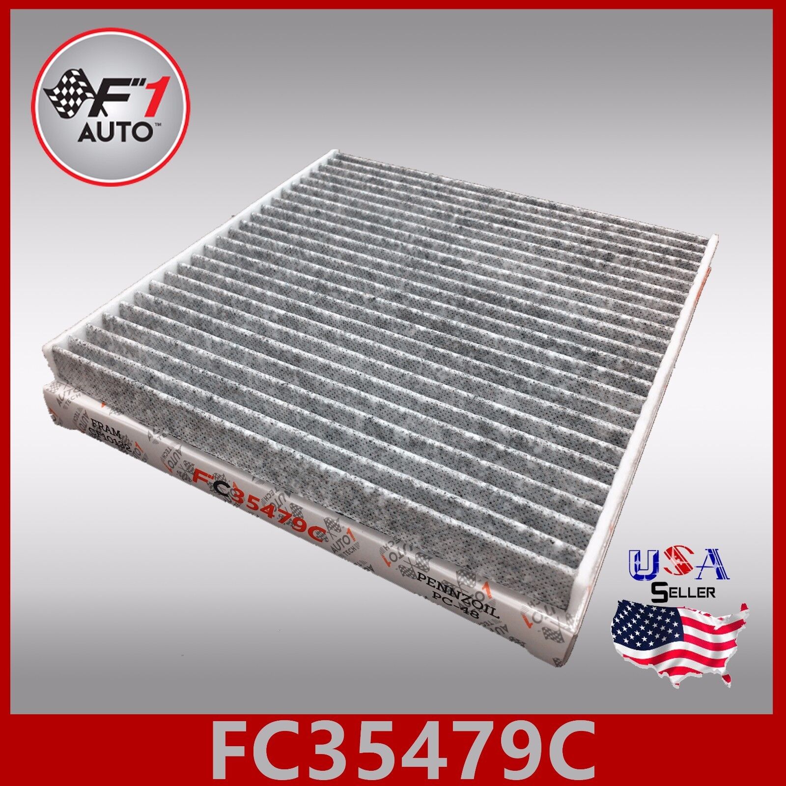 FC35479C(CARBON) PREMIUM CABIN AIR FILTER for 2006-08 RX400H 04-09 RX330 & RX350