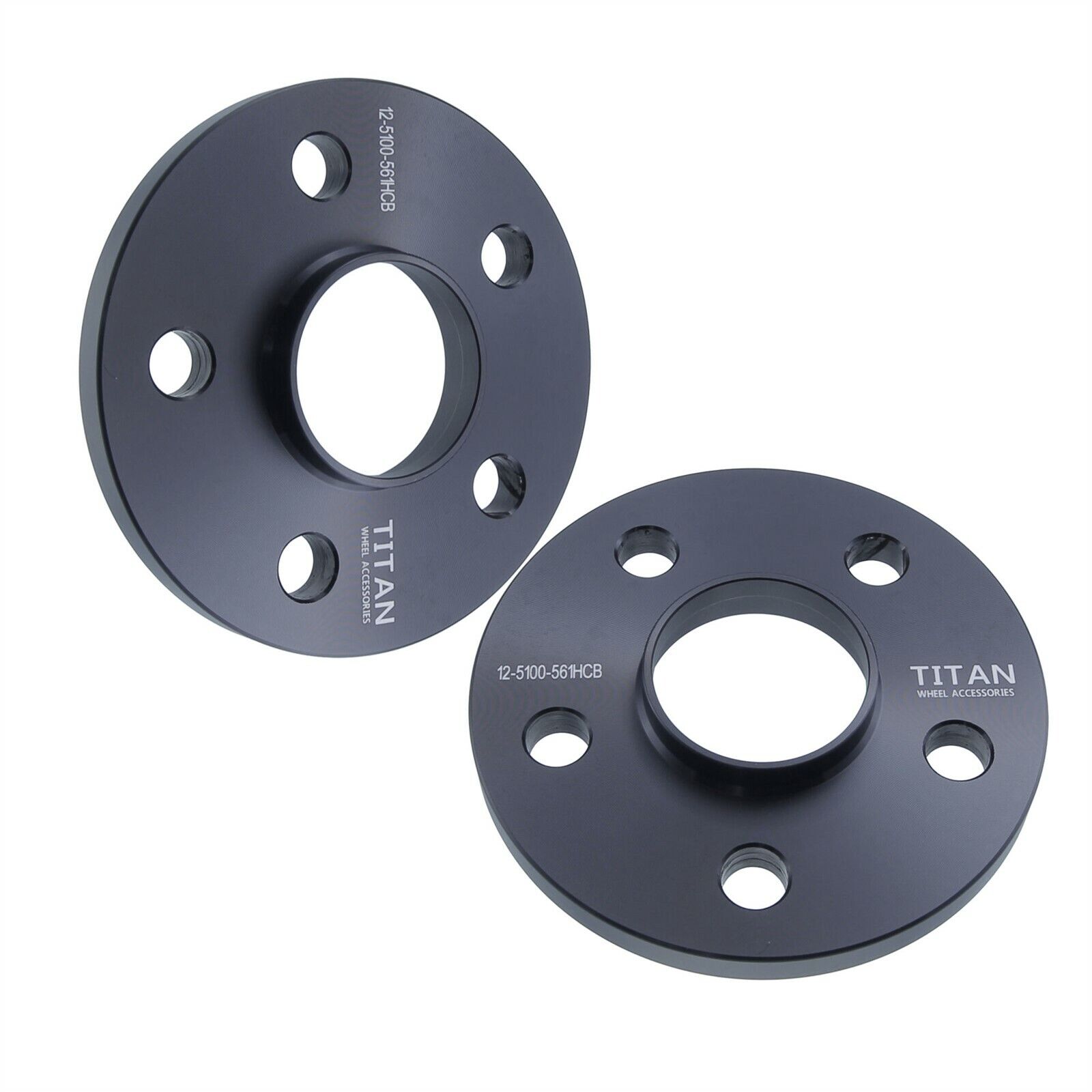 (2) 12mm 5x100 Hubcentric Wheel Spacers | Fits Subaru WRX Impreza | 56.1mm Hub