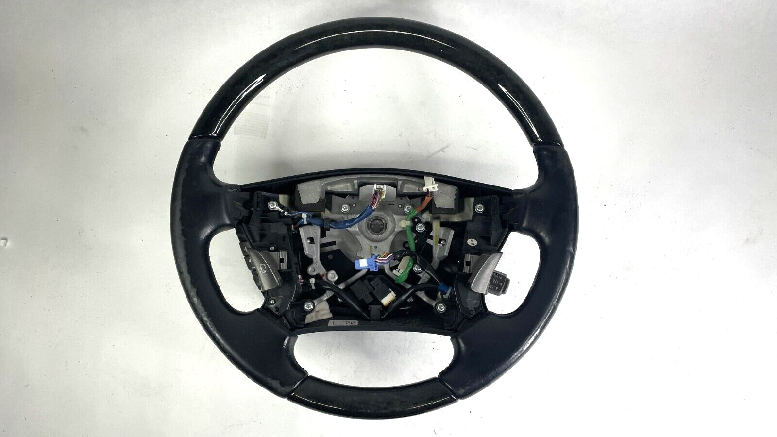 2007-2012 LEXUS LS460 LS460L LS600H Steering Wheel Black Leather 45103-50050