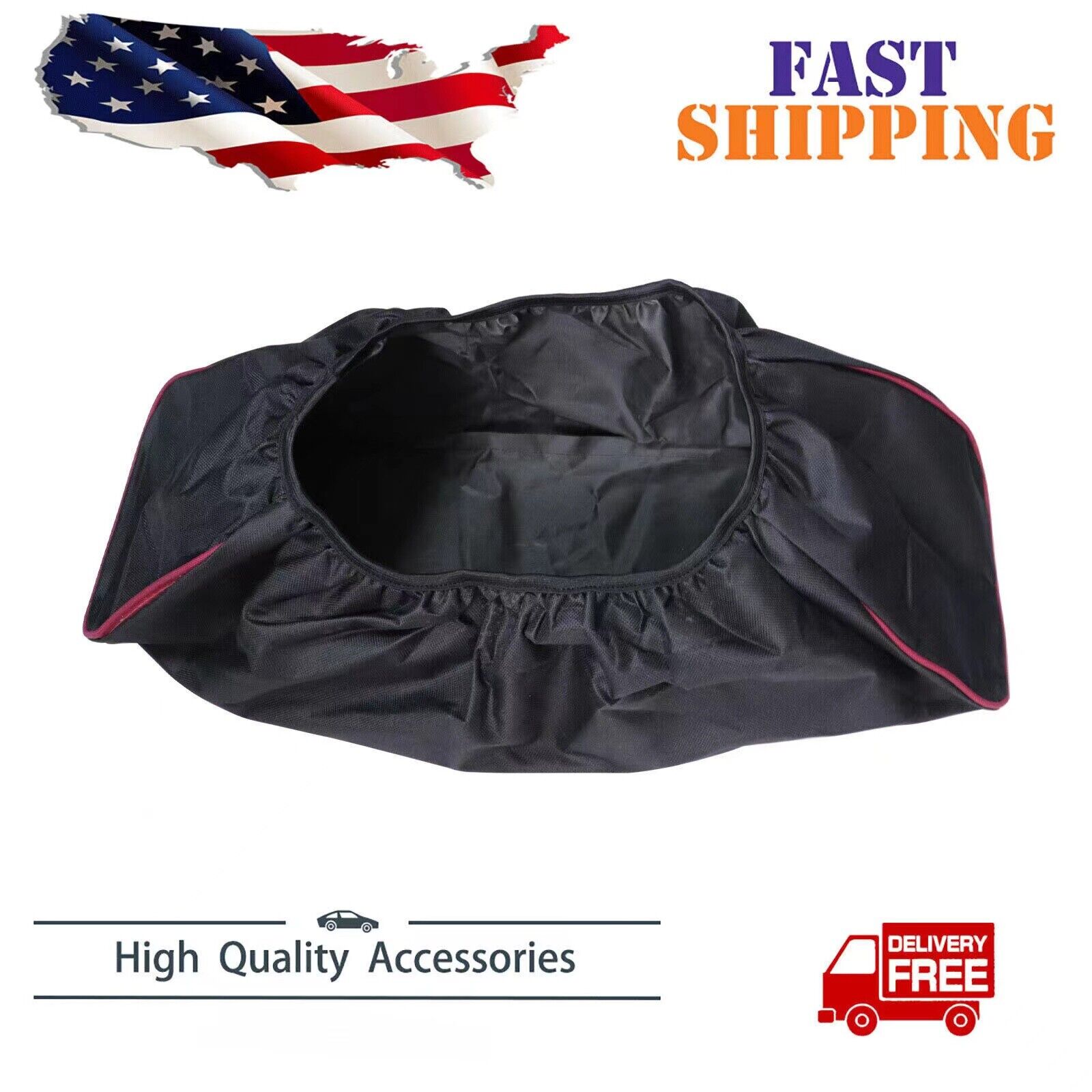 Waterproof Soft Winch Cover Fit For 12,000 lb Winch & Other Winches 8,500-17,500
