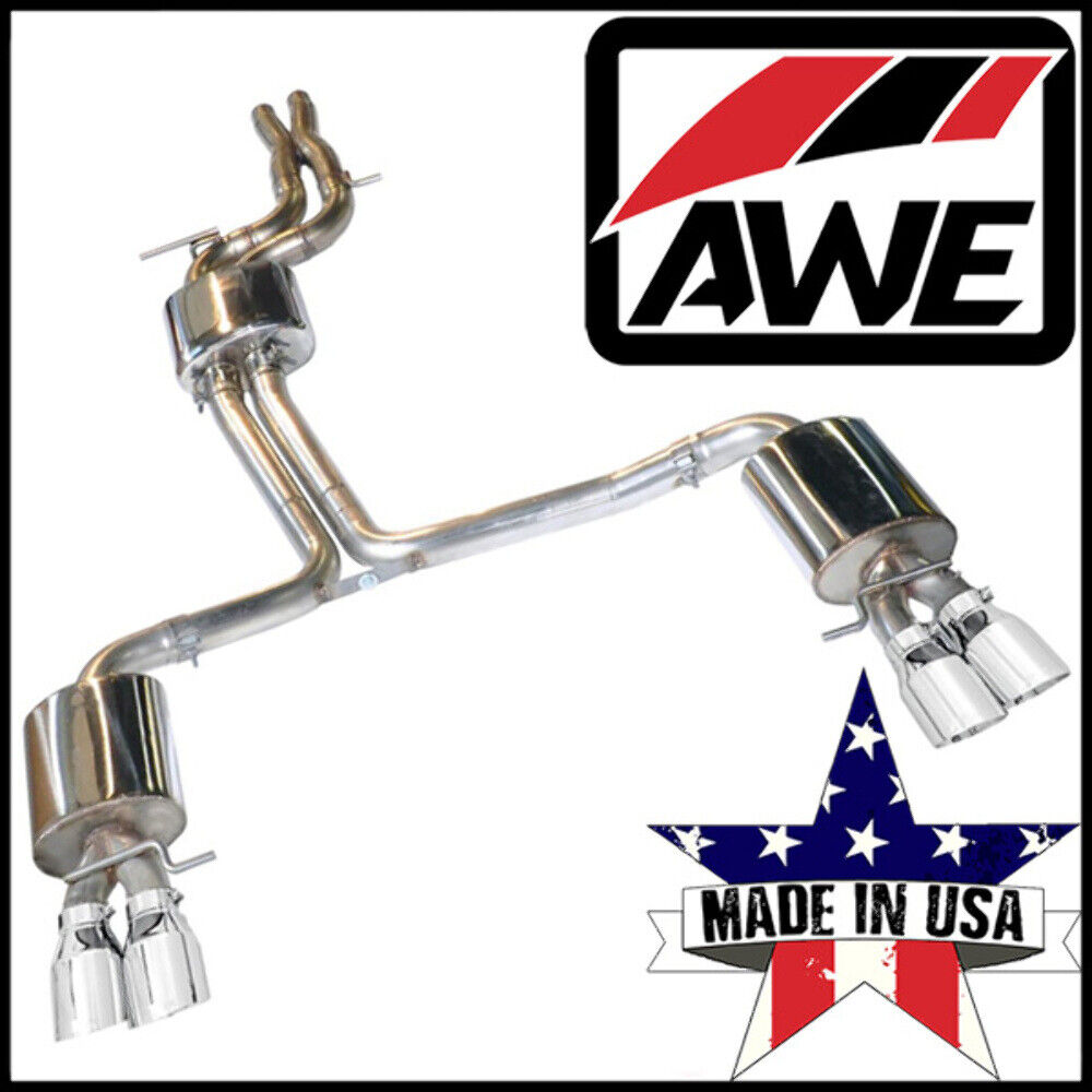 AWE Touring Edition Cat-Back Exhaust System fits 2013-2016 Audi S4 3.0L V6 AWD