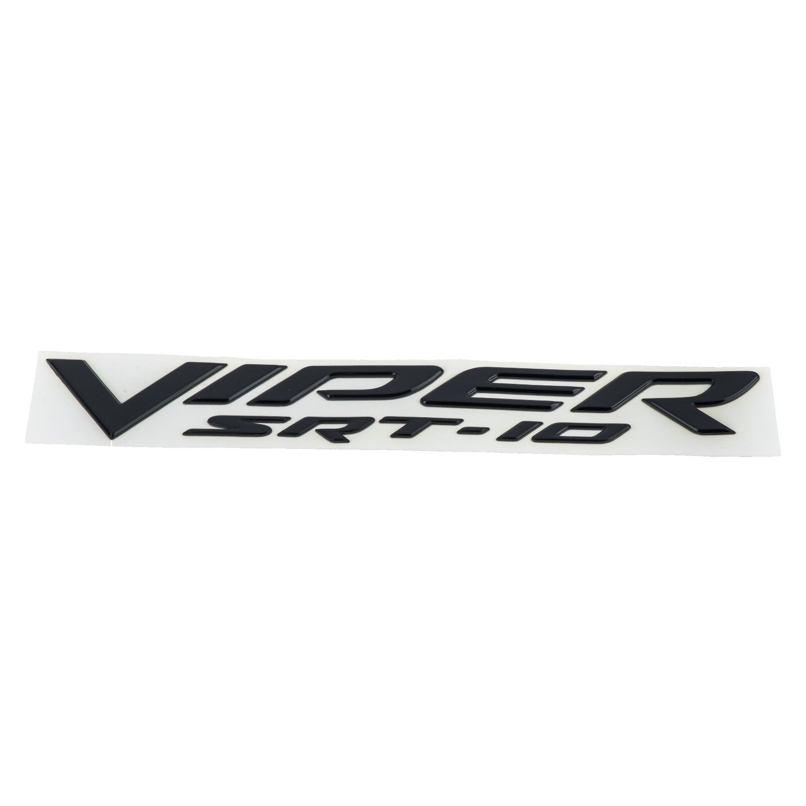 2003-2005 DODGE VIPER SRT-10 BLACK FENDER EMBLEM NAMEPLATE BADGE OEM NEW MOPAR