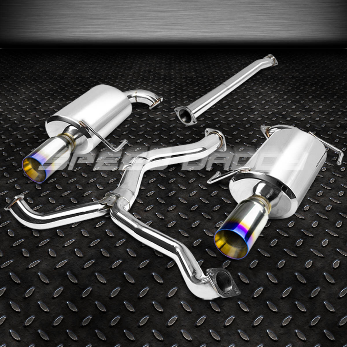 DUAL TURBO CAT BACK EXHAUST 4\