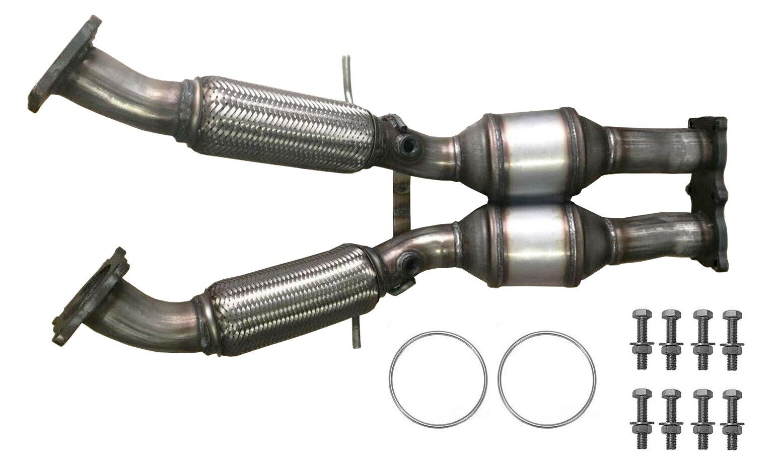 Exhaust Catalytic Converter Flex Pipe Fits Volvo XC70 3.2L 2011-2014