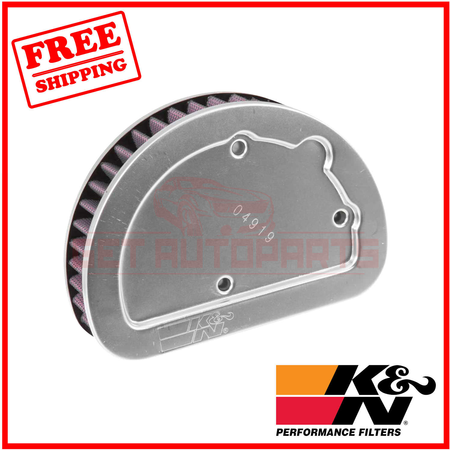 K&N Replacement Air Filter for Harley Davidson FLSTN Softail Deluxe 2016-17
