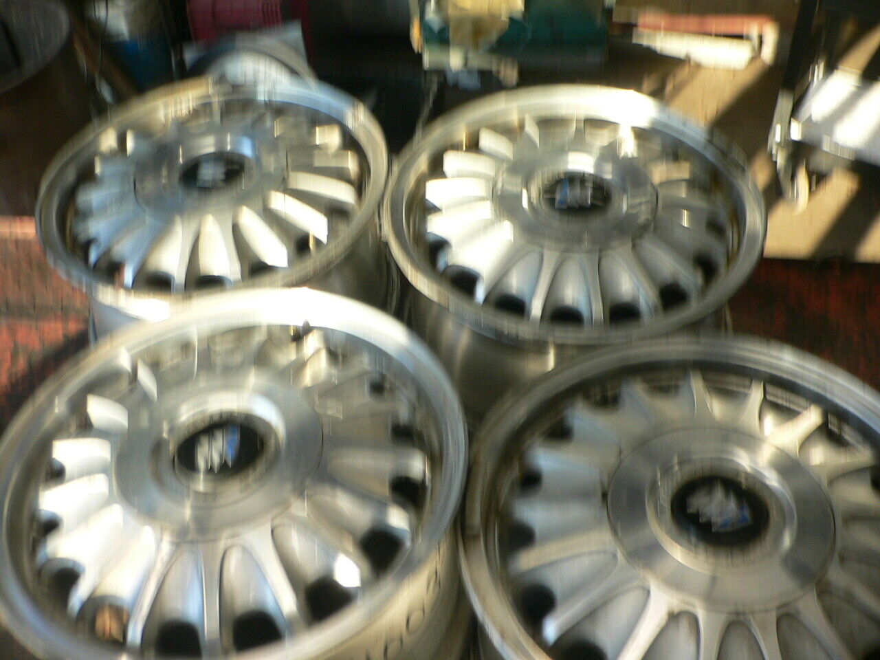 Set of 4 90s Buick Roadmaster OEM Alloy Wheels with Center Caps