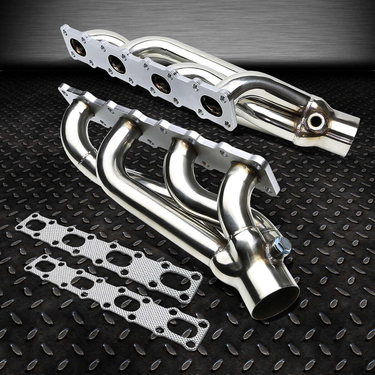 Ss Steel Tubular Exhaust Manifold Header Extractor For 04-15 Nissan Titan/Armada