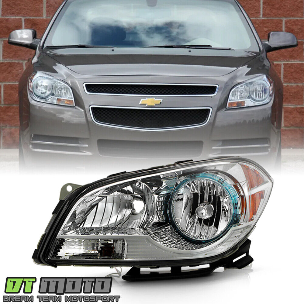 2008-2012 Chevy Malibu Headlight Headlamp Lights Lamp Driver Side 08 09 10 11 12