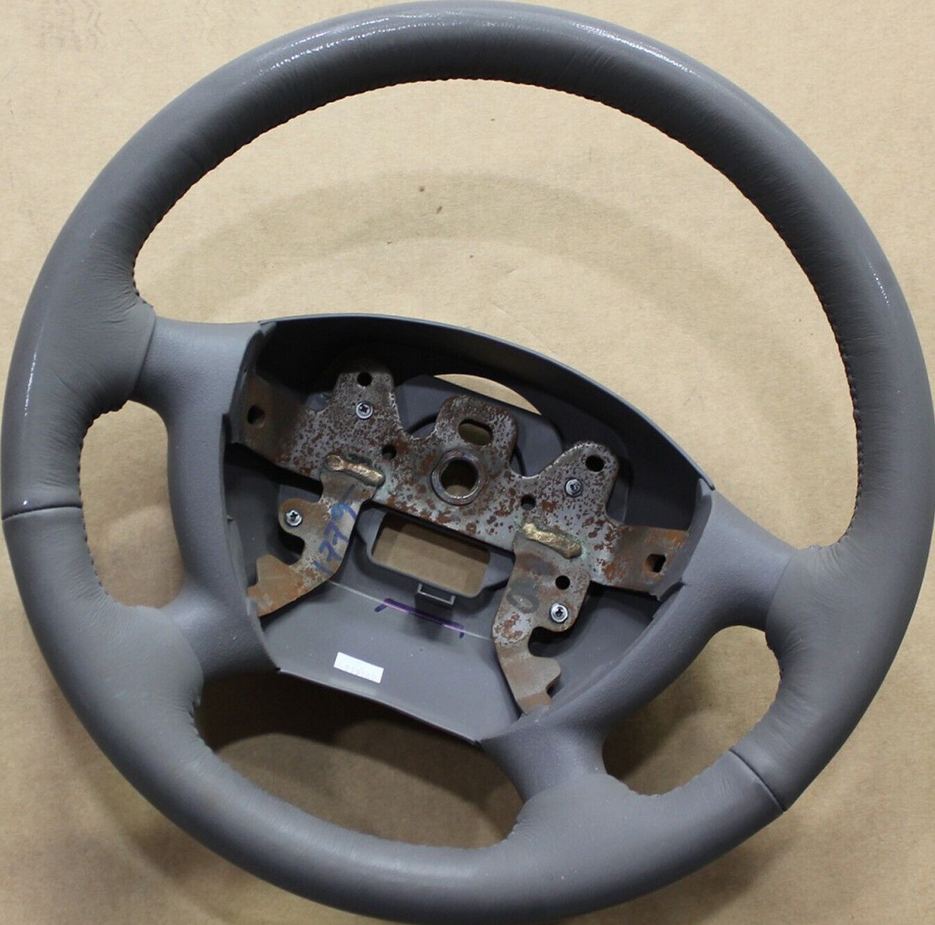 Leather Steering Wheel FORD OEM 98-99 Escort Gray F8CZ3600AAD 