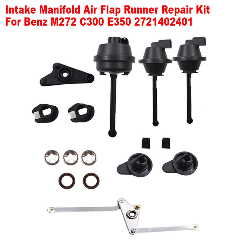 For Benz C230 2006-2007 Intake Manifold Air Flap Runner Repair Kit  2721402401