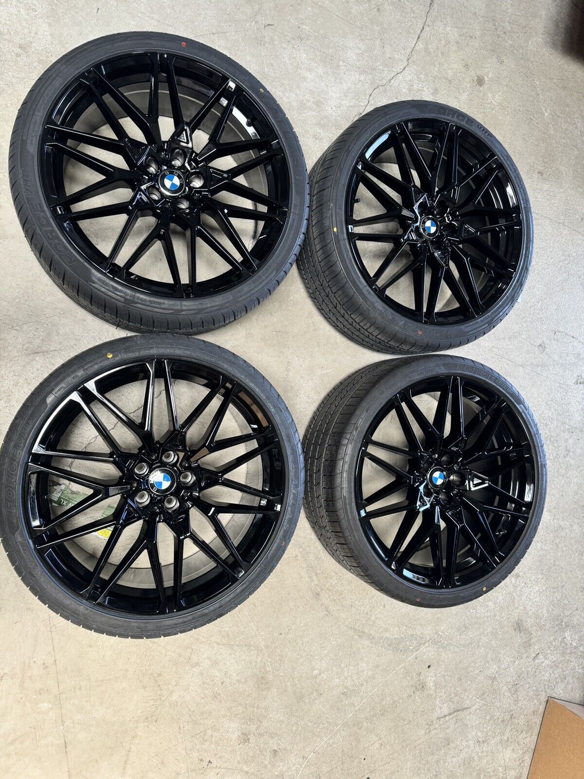 Set 4 BMW X5M X6M Wheels 22 Inch X5 X6 5x120 W/ Tires 2013-2018 F15