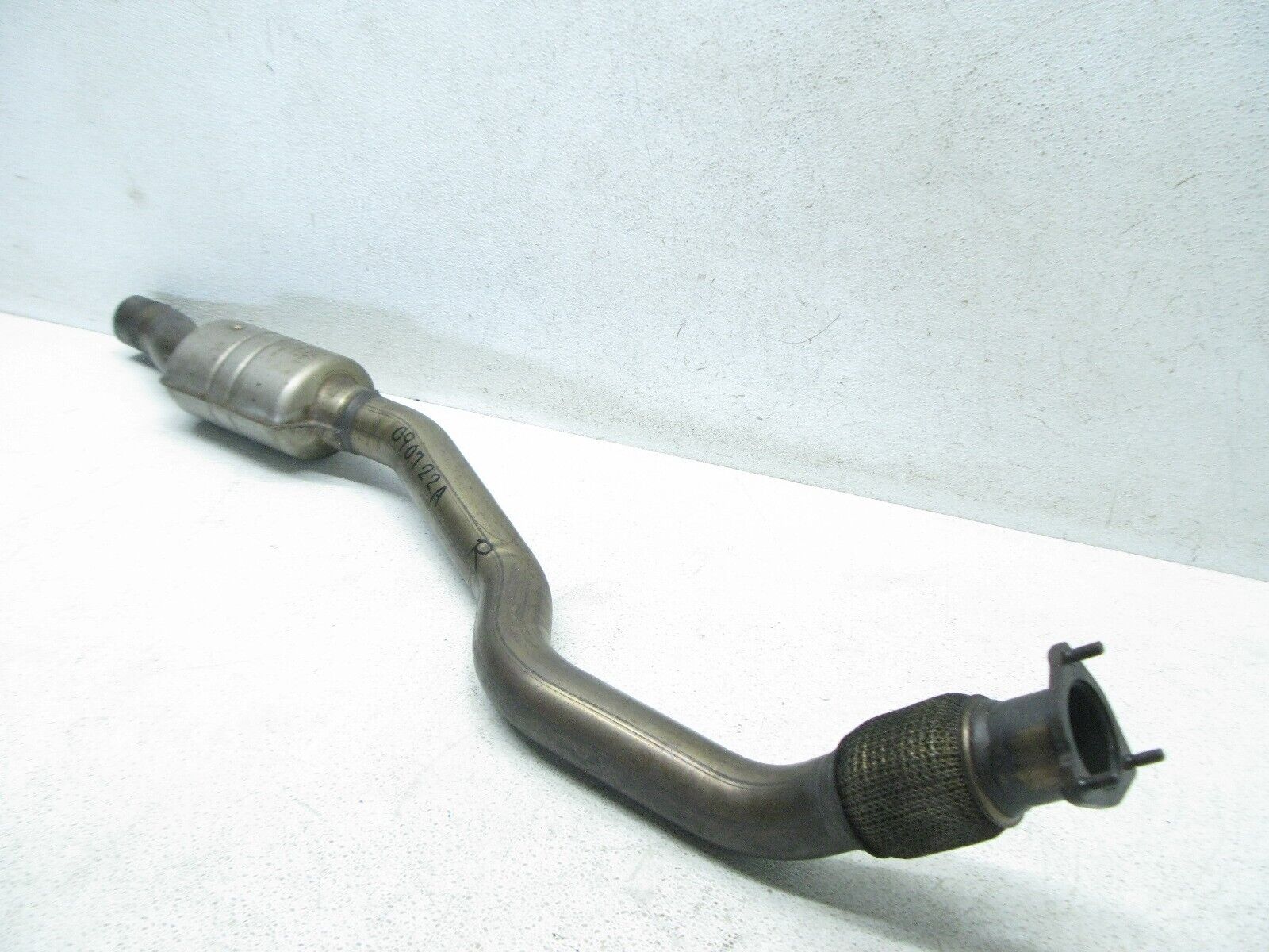 08-12 AUDI 8T S5 QUATTRO 4.2 V8 EXHAUST FRONT DOWN PIPE FLEX MID RIGHT OEM 09072