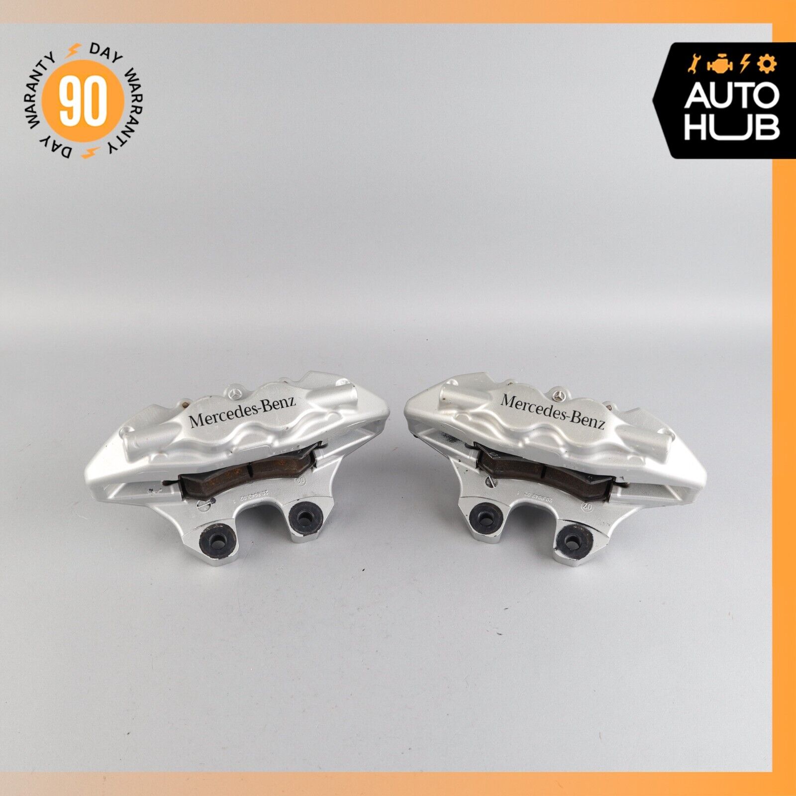 Mercedes W220 S600 CL65 AMG Rear Left and Right Brake Caliper Calipers Set OEM