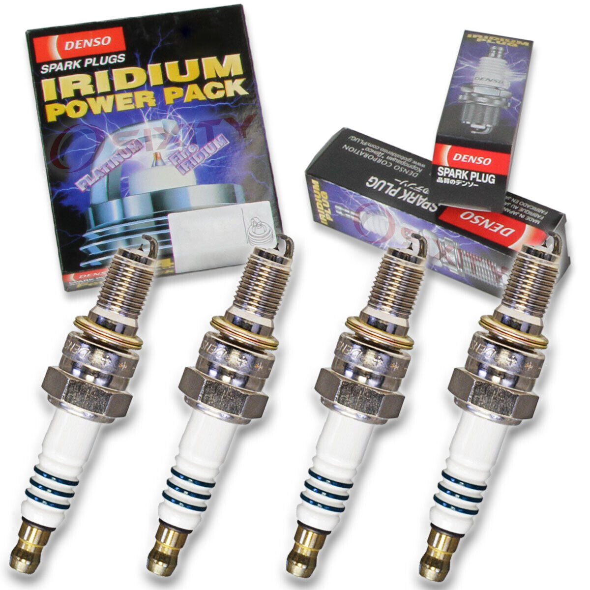4 pc Denso Iridium Power Spark Plug for Honda CBR929RR 2000-2001 Tune Up Kit ce