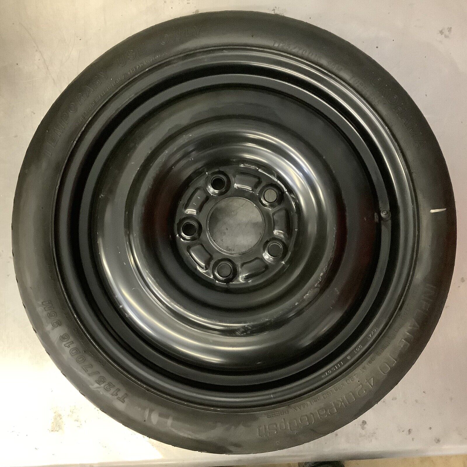 2004-2017 Mitsubishi Lancer Spare Donut Tire Wheel Rim OEM