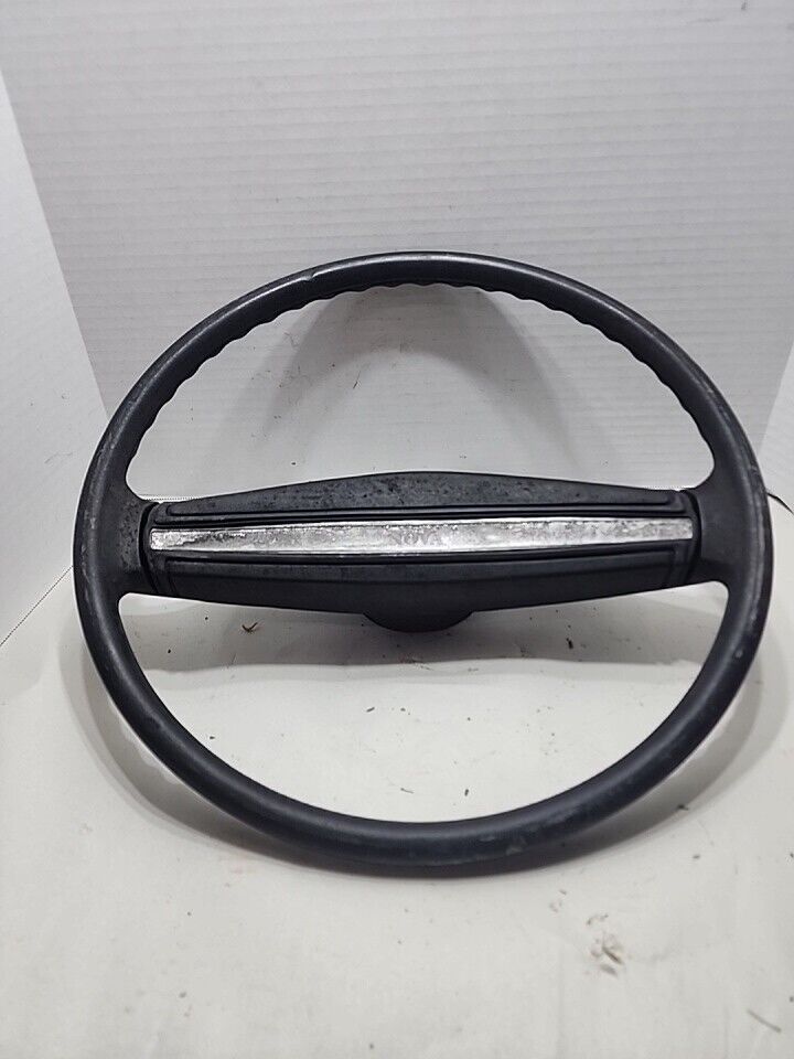 1971-1977 Chevy Nova Steering Wheel Black Used OEM