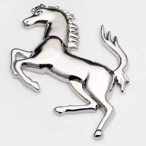 Car Metal Horse Emblem Auto 3d Decal Stickers for Ferrari 458 488 599 Fender