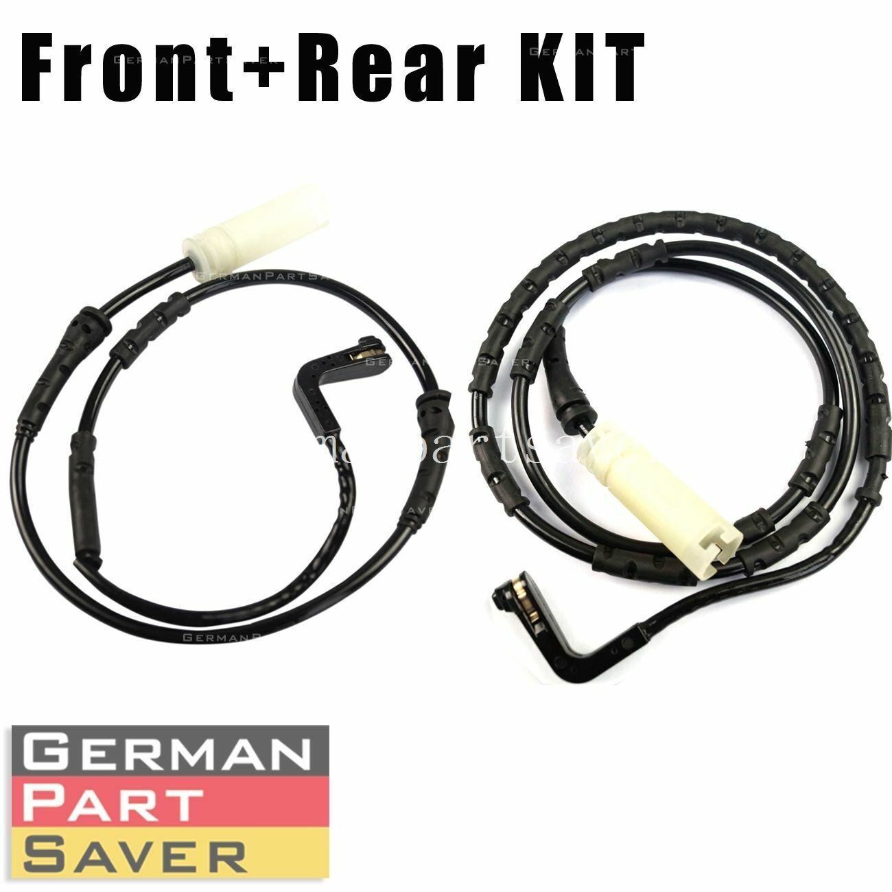 For BMW E88 E90 Brake Pad Wear Sensor Kit Front + Rear 34356789440+34356789445