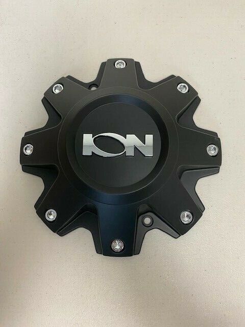 Ion Wheels C10141MB Matte Black Wheel Center Cap (upgrade from the GLOSS BLACK)