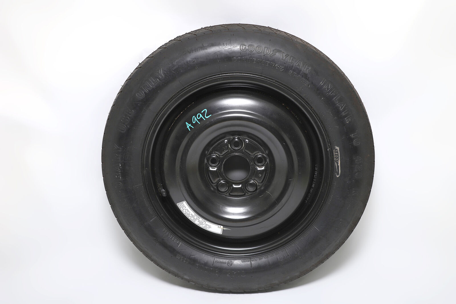 Honda Element 03-11 Spare Tire Wheel Disc Donut 42700-S0X-A51, A992, OEM, 2003, 