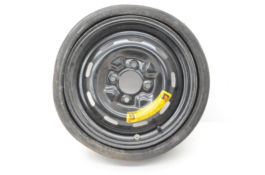 1984-1985 Nissan 300ZX Z31 2+0 Four Stud 15x5 Spare Wheel with Tire 