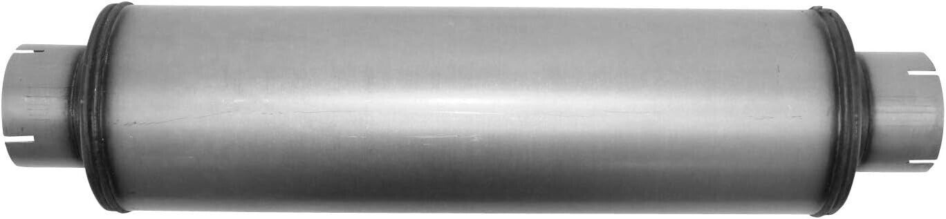 Diesel  Performance Stainless Steel Round  Muffler  Reversible   XS2772 4