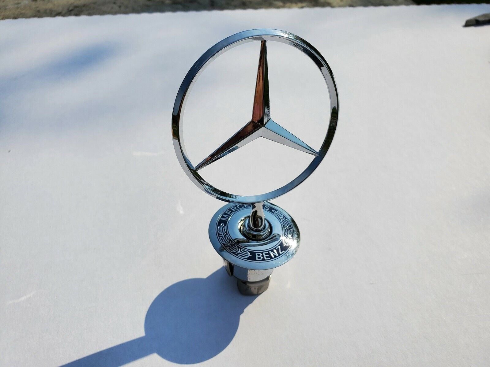 Mercedes Benz Silver Hood Ornament Star AMG,C,E,S -Satisfaction Guaranteed 
