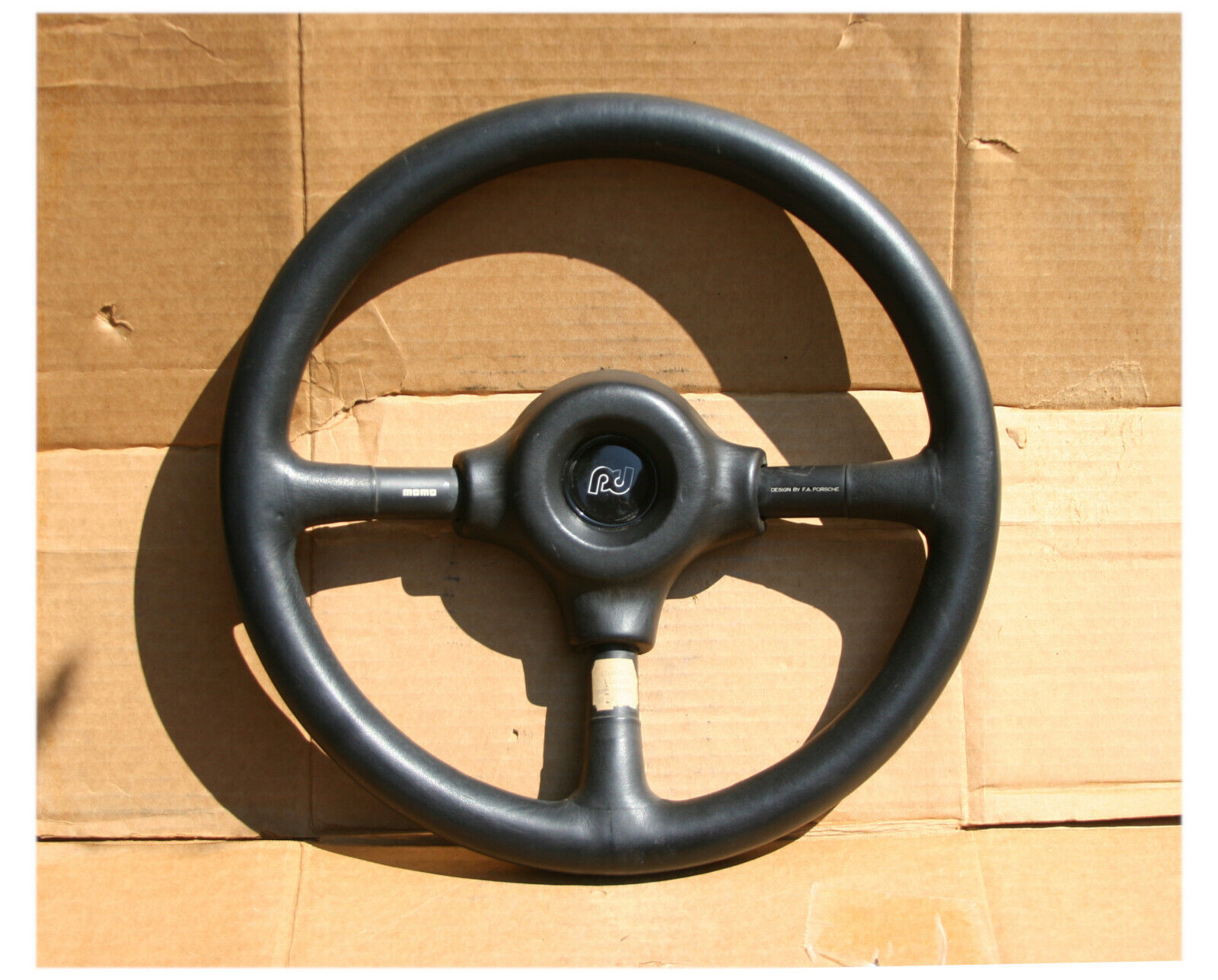 Vintage NOS Porsche Design Steering Wheel By MoMo 911 930 993 964 Carrera 360mm