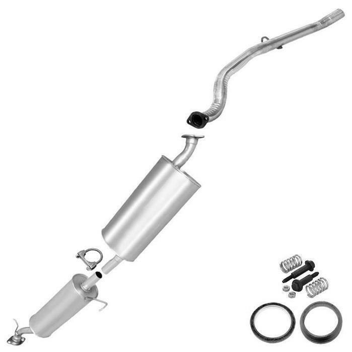Resonator Pipe Muffler Exhaust System Kit fits: 2003-2011 Honda Element 2.4L