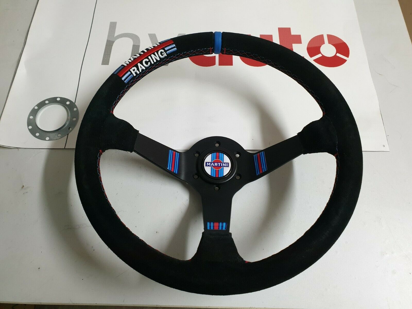 Sport steering wheel steering wheel steering wheel Lancia Delta integral martini racing 350 mm 