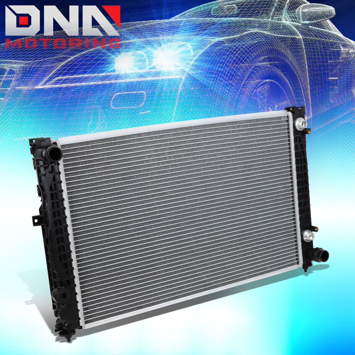 For 1996-2002 Audi A4 A6 RS4 S4 2.7L 2.8L Radiator OE Style Aluminum Core 2648