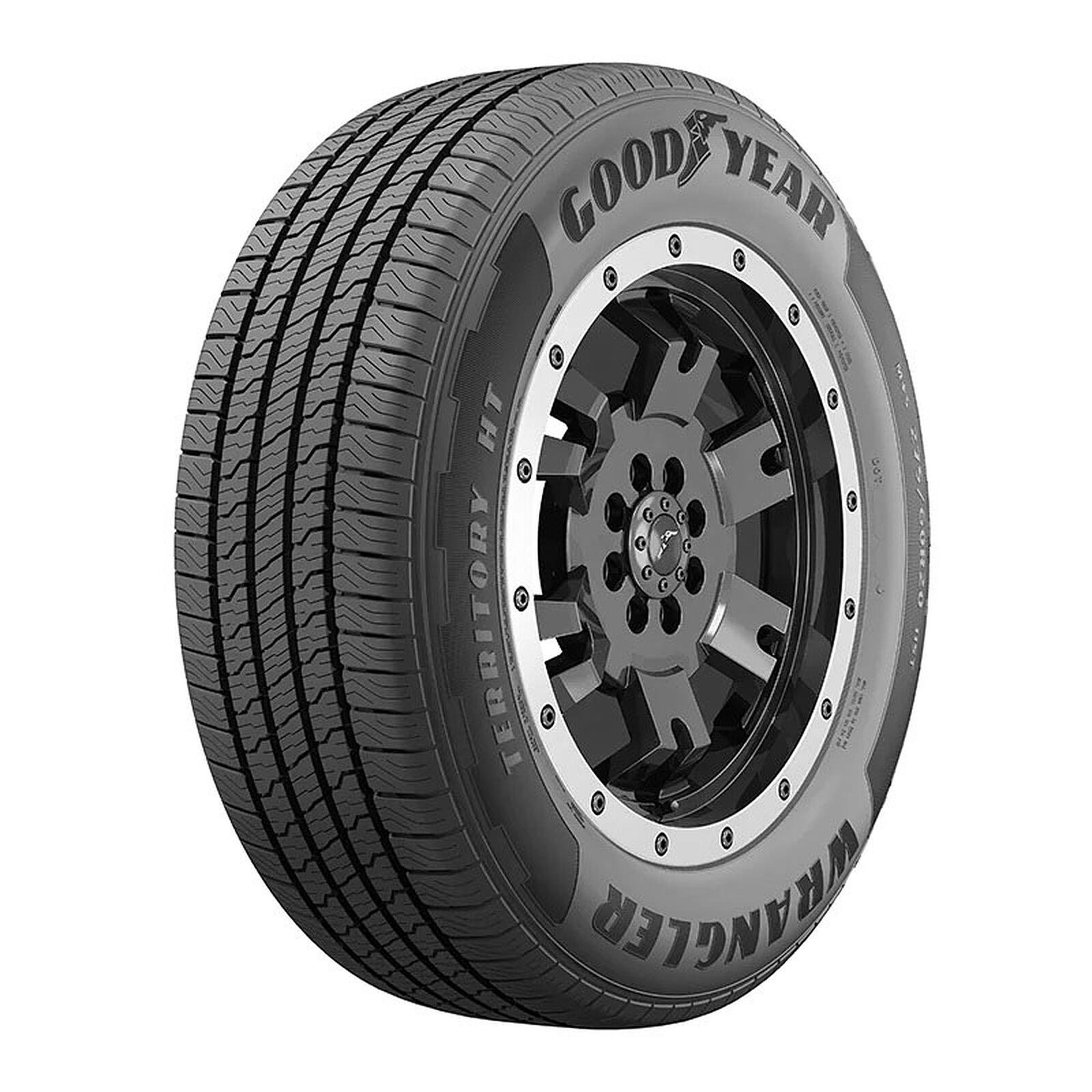 4 New Goodyear Wrangler Territory H/t  - 255x65r18 Tires 2556518 255 65 18