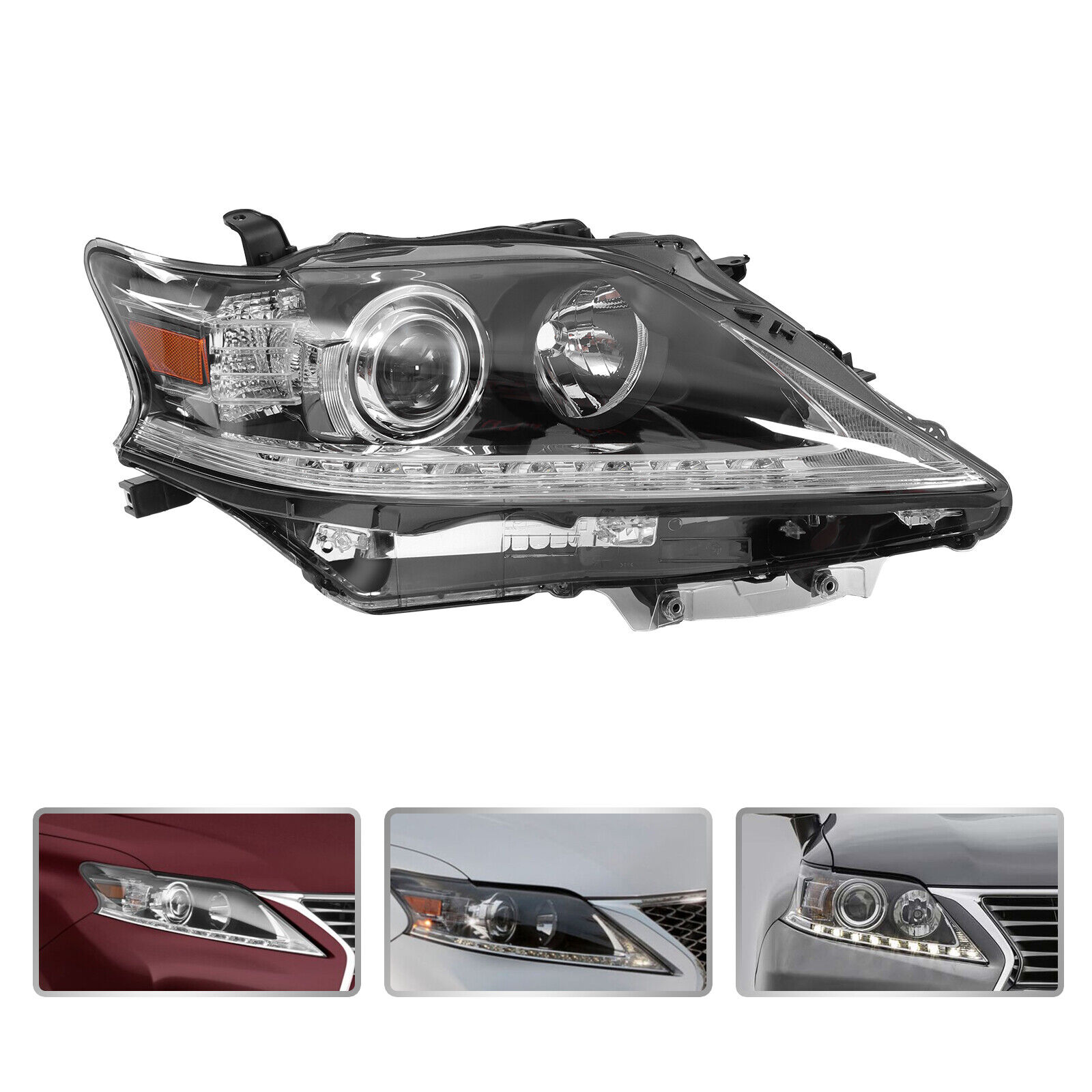 For 2013-2015 Lexus RX350/450h Halogen Headlight Headlamp Passenger RH Side