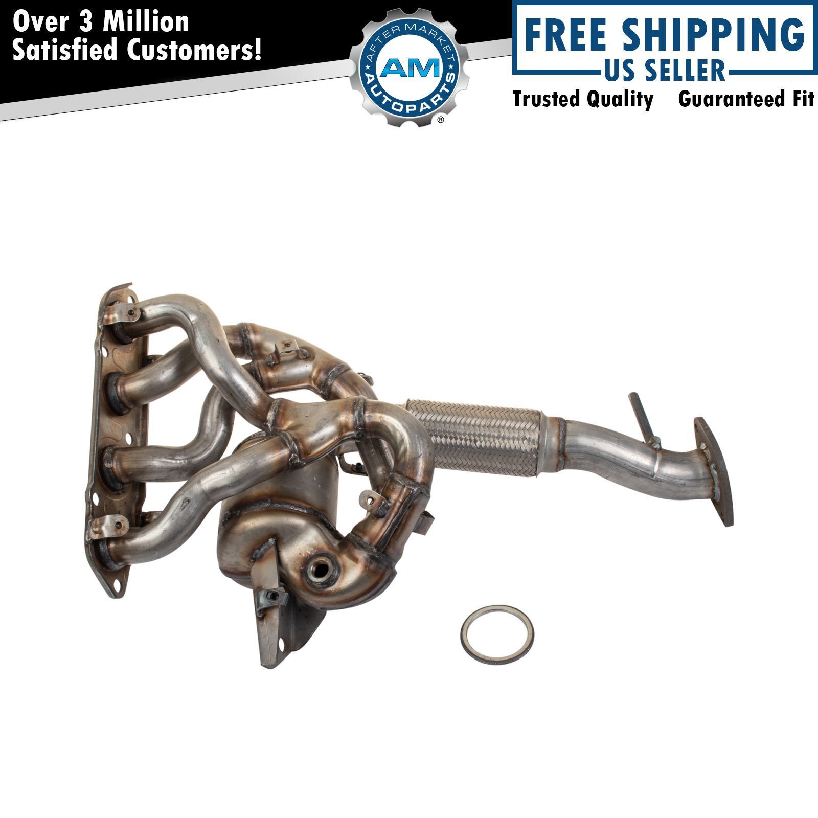 Front Exhaust Manifold Catalytic Converter Assembly Fits 2014-2016 Mazda CX-5