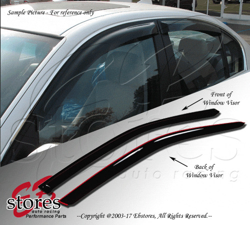 Vent Shade Window Visors Chevrolet Chevy Monte Carlo 00-03 04 05 06 LS SS 2pcs
