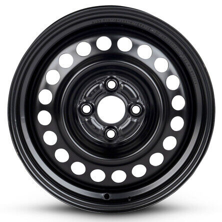 New Wheel For 2010-2011 Honda Insight 15 Inch Black Steel Rim