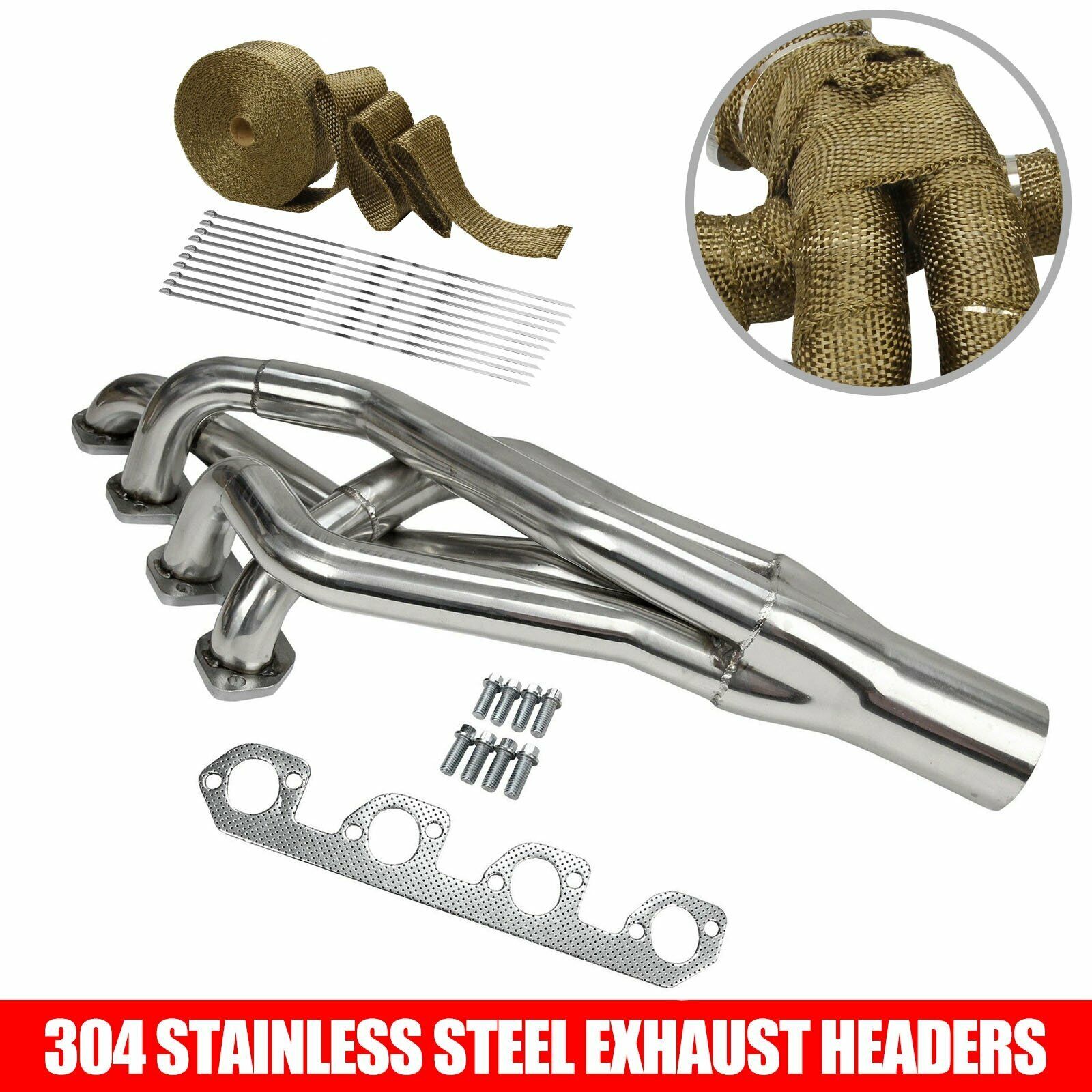 Pro Four 4 For Ford Pinto Mustang 2.3L Performance Stainless Exhaust Headers