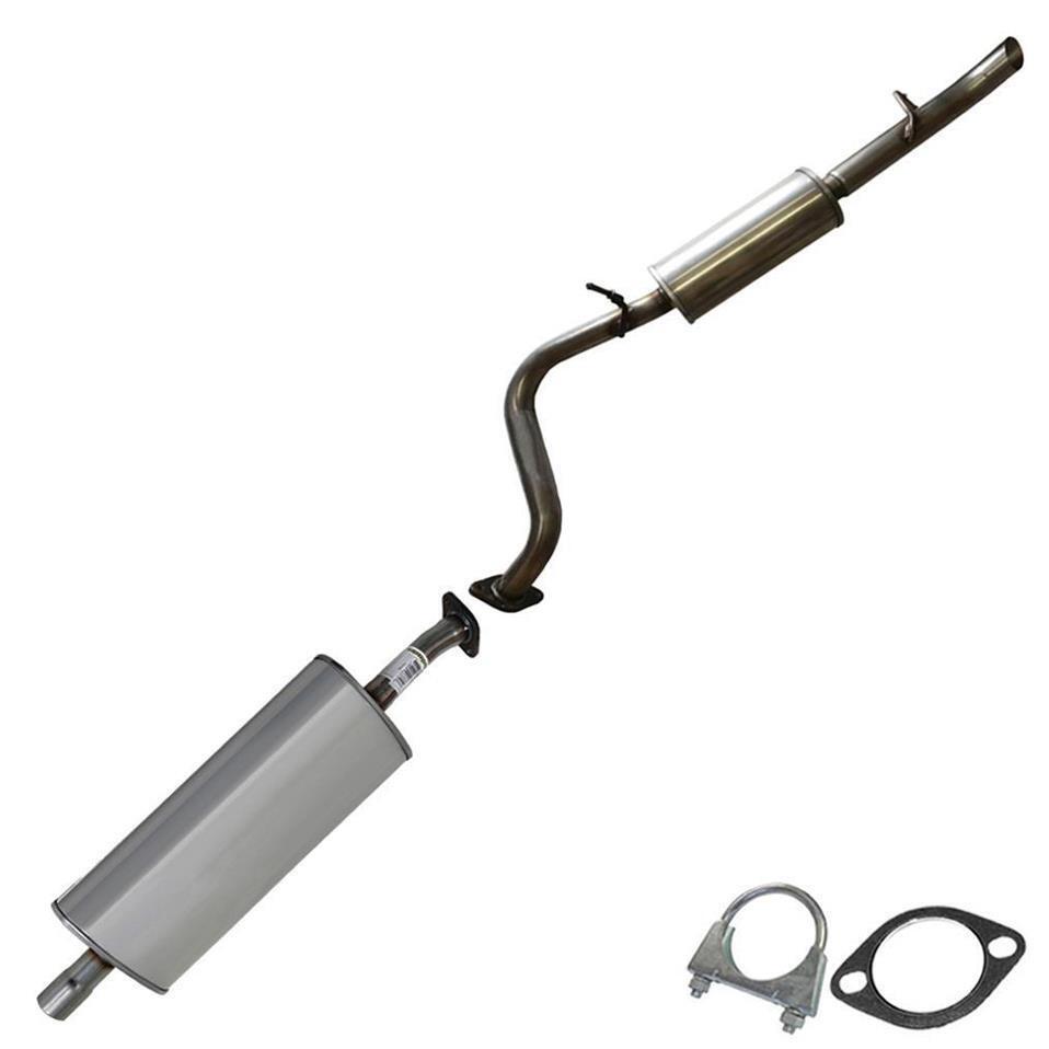 Stainless Steel Resonator Muffler Exhaust System fits: 2005-2008 Tribute Escape