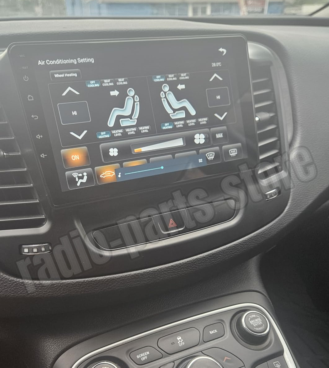 Carplay For 2015-2019 Chrysler 200 200C 200S Android 13 Car Stereo Radio GPS FM