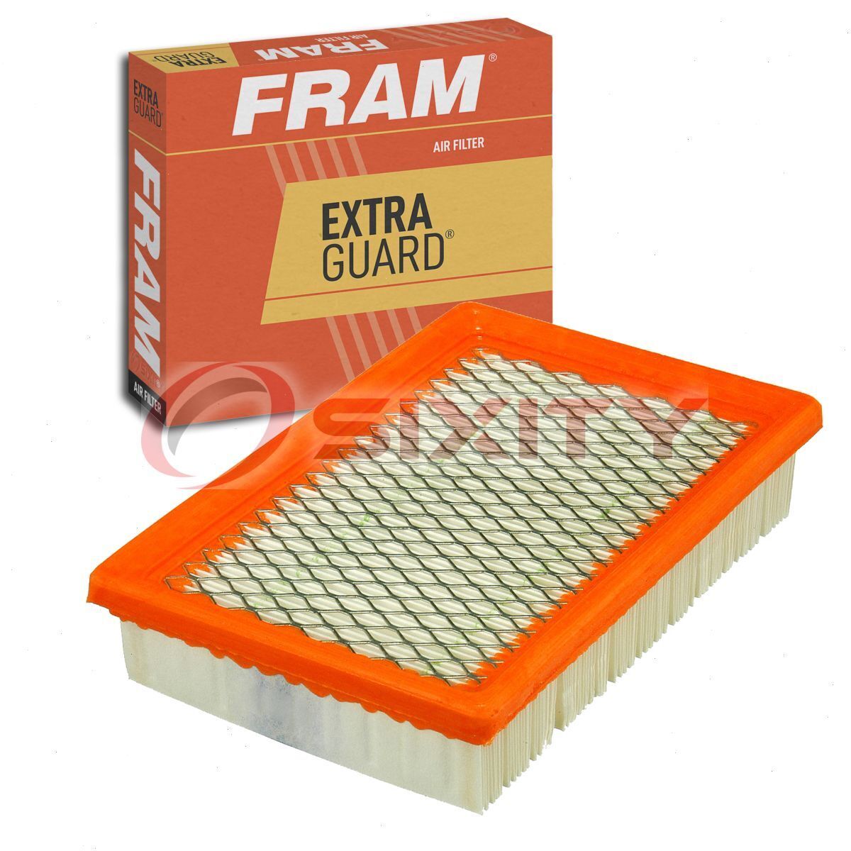 FRAM Extra Guard Air Filter for 1983-1988 Plymouth Caravelle 2.2L L4 Intake sx