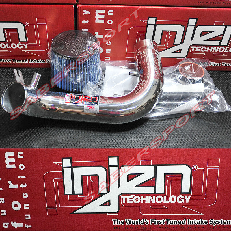 Injen IS Polish Short Ram Air Intake kit for 91-95 Acura Legend 3.2L V6 NON-TCS