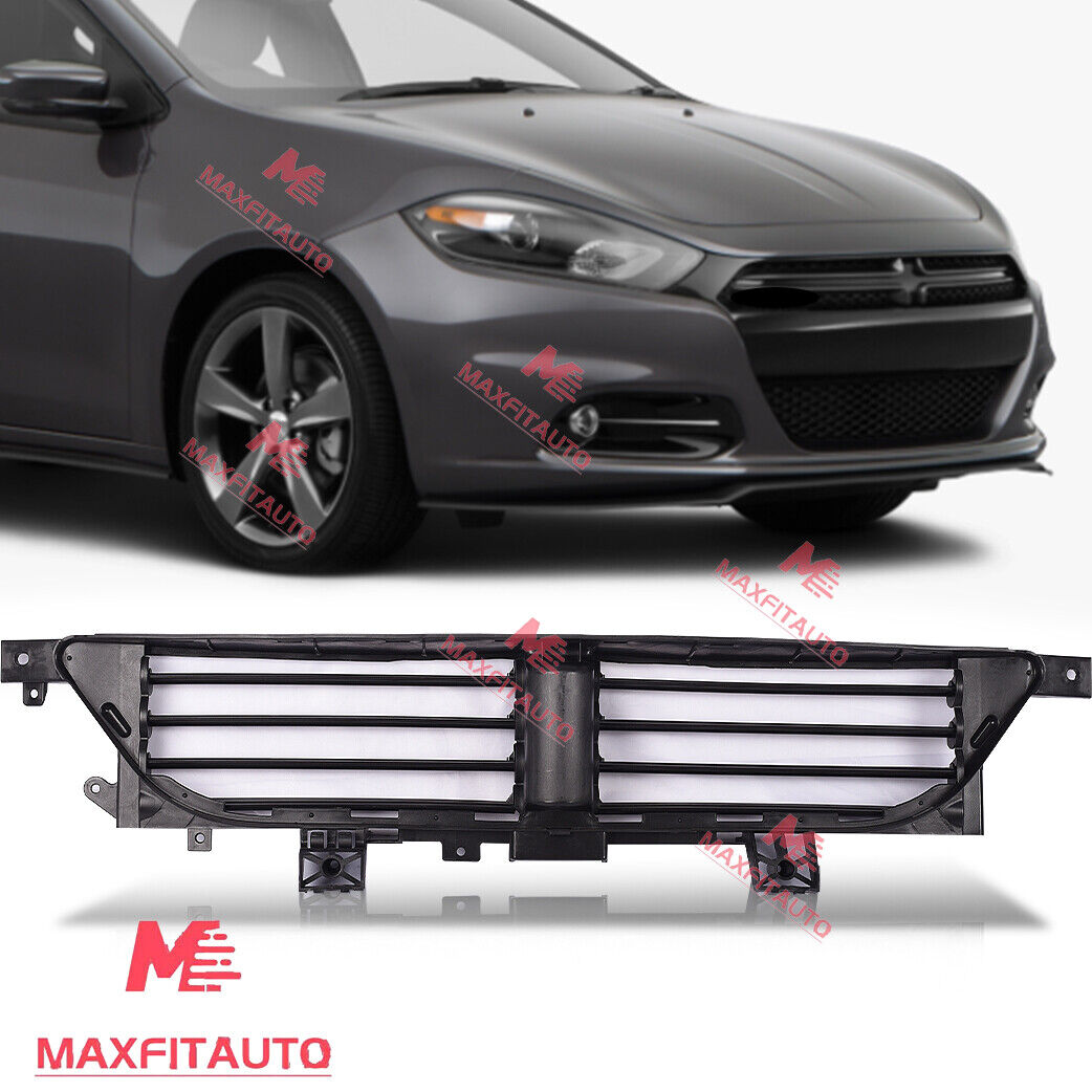 Fits Dodge Dart 2012-2016 Front Radiator Active Grille Shutter New Without Motor