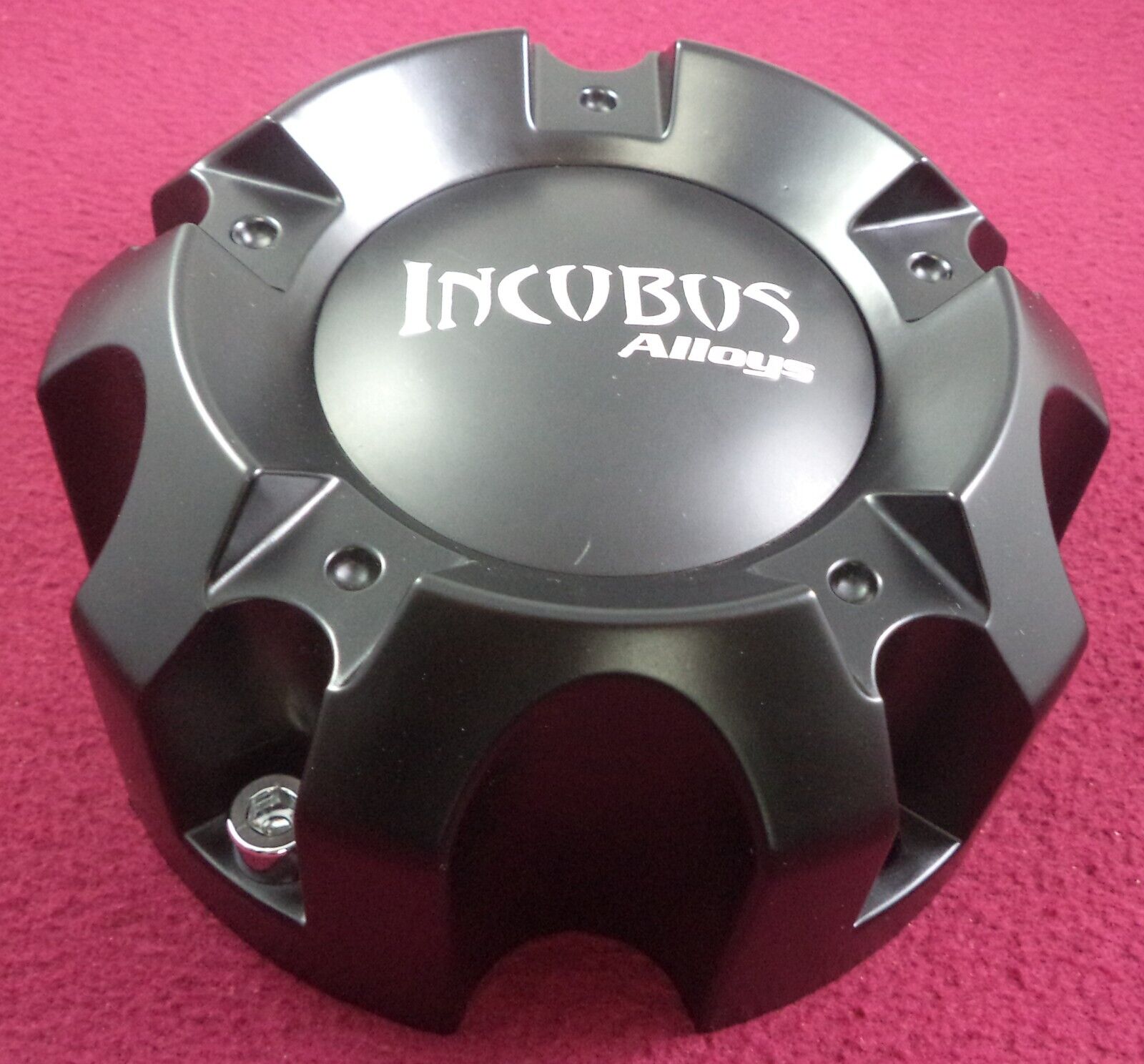 Incubus Alloys Wheels Flat Black Custom Wheel Center Cap # CAP-WX01-150-5H (1)