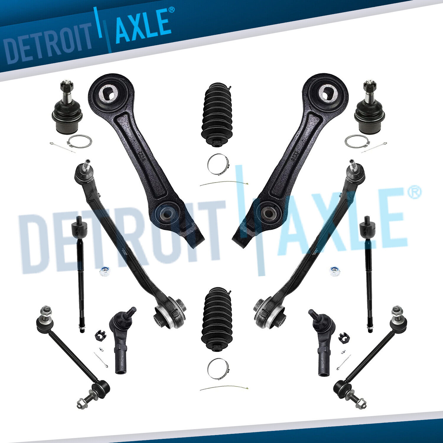 14pc Front Lower Control Arm Sway Bar for 2011-2014 Dodge Challenger 300 Charger