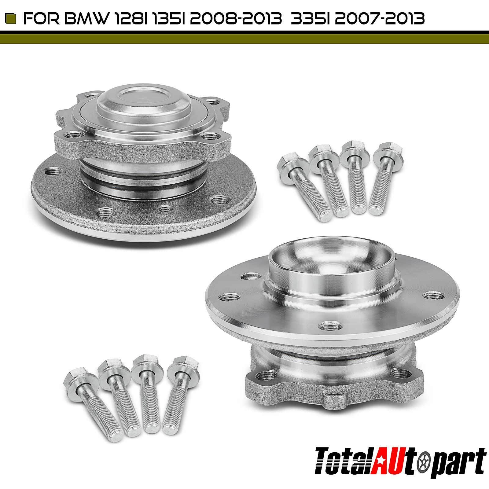 2x Wheel Hub Bearing Assembly for BMW 128i 325i 328i 330i E46 E84 06-16 Front