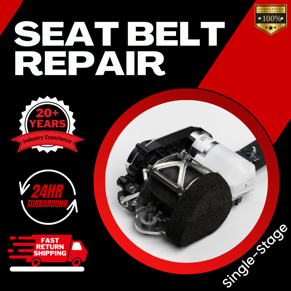 For Audi RS6 Seat Belt Rebuild Service - Compatible Audi RS6 ⭐⭐⭐⭐⭐