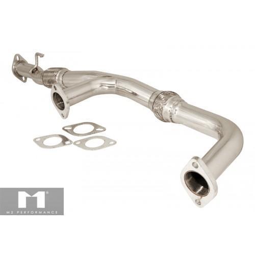 Manzo Stainless Steel Downpipe Fits 3000GT 91-95 Non Turbo Federal Spec TP-178