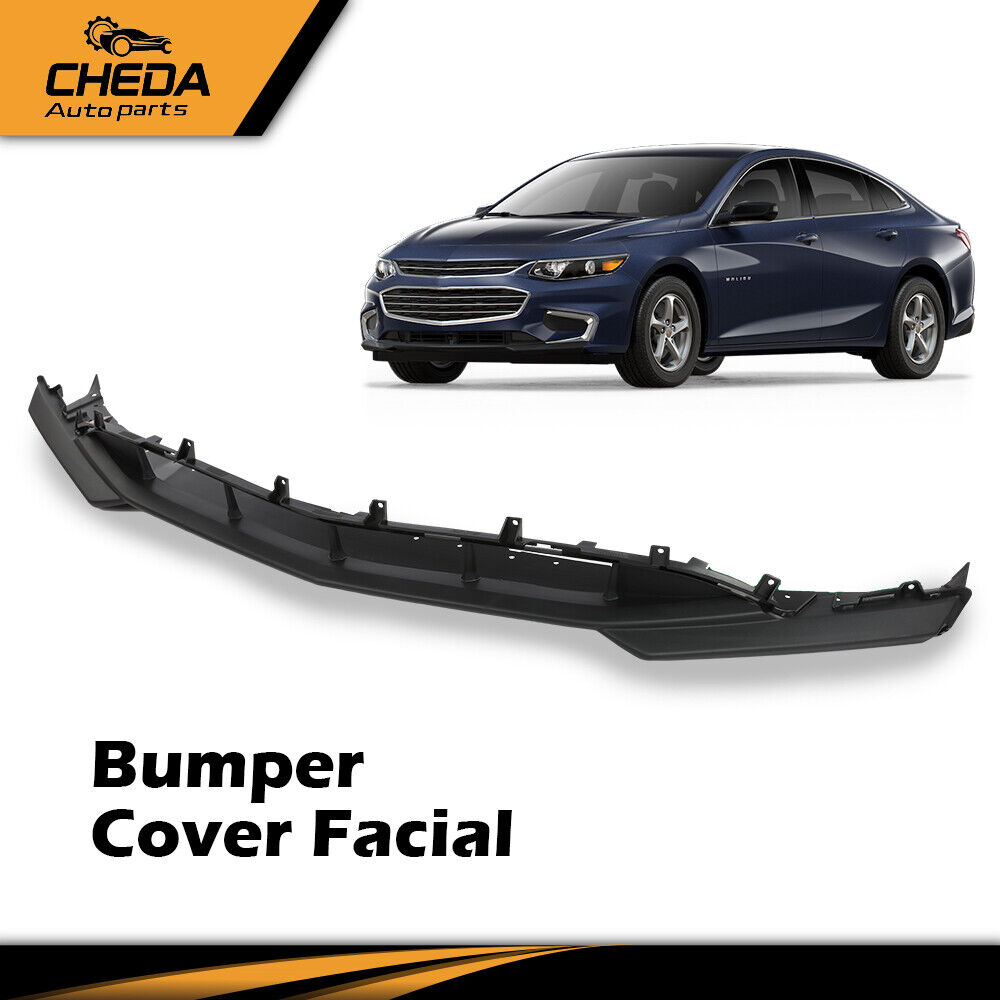Front Lower Bumper Cover Facial Valance Fit For 2016 2017 2018 Chevy Malibu