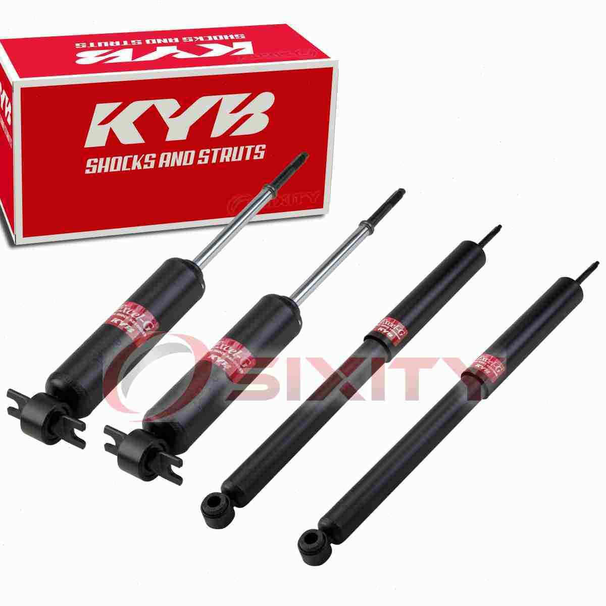 4 pc KYB Excel-G Front Rear Shock Absorber for Chevrolet Two-Ten Series zo
